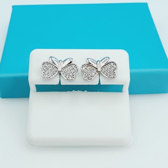 "925 Sterling Silver CZ Beautiful Earrings for Women, 1USPAR4167 - Picture 9 of 11